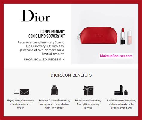 code promo dior maquillage